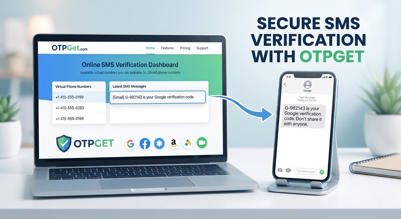Gmail Phone Verification: Receive Your Code Securely with OTPGet