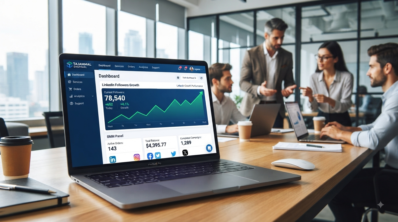 Buy LinkedIn Followers | TAJAMMAL SMM PANEL