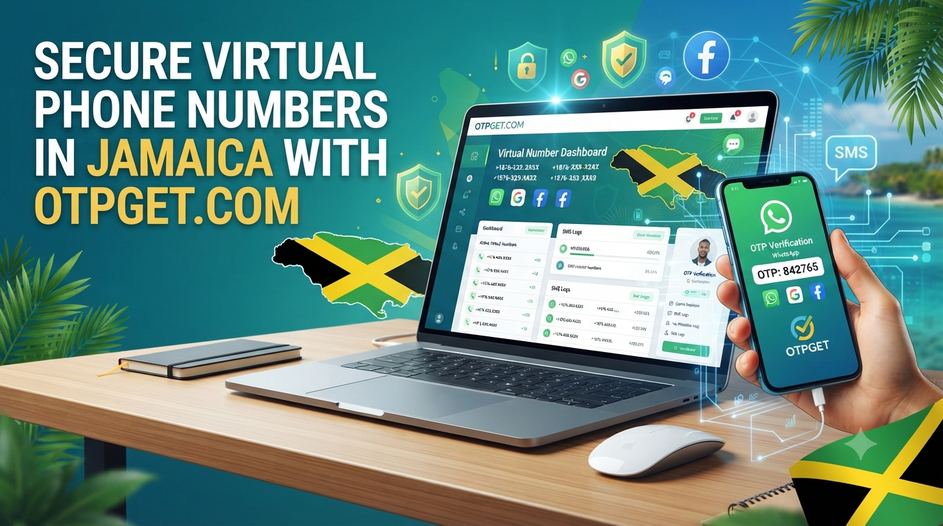 Buy Jamaica Virtual Number for OTP Verification | OTPGET Guide