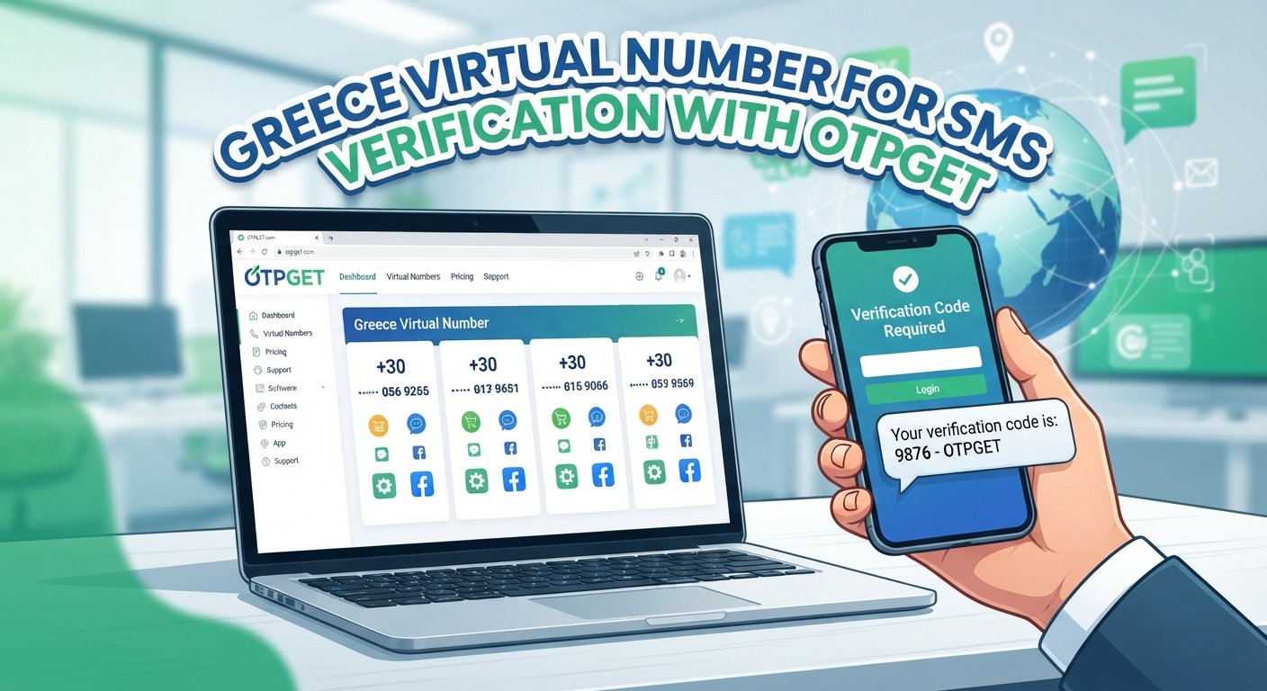 Greece Virtual Number for SMS Verification: OTPGET Online Guide