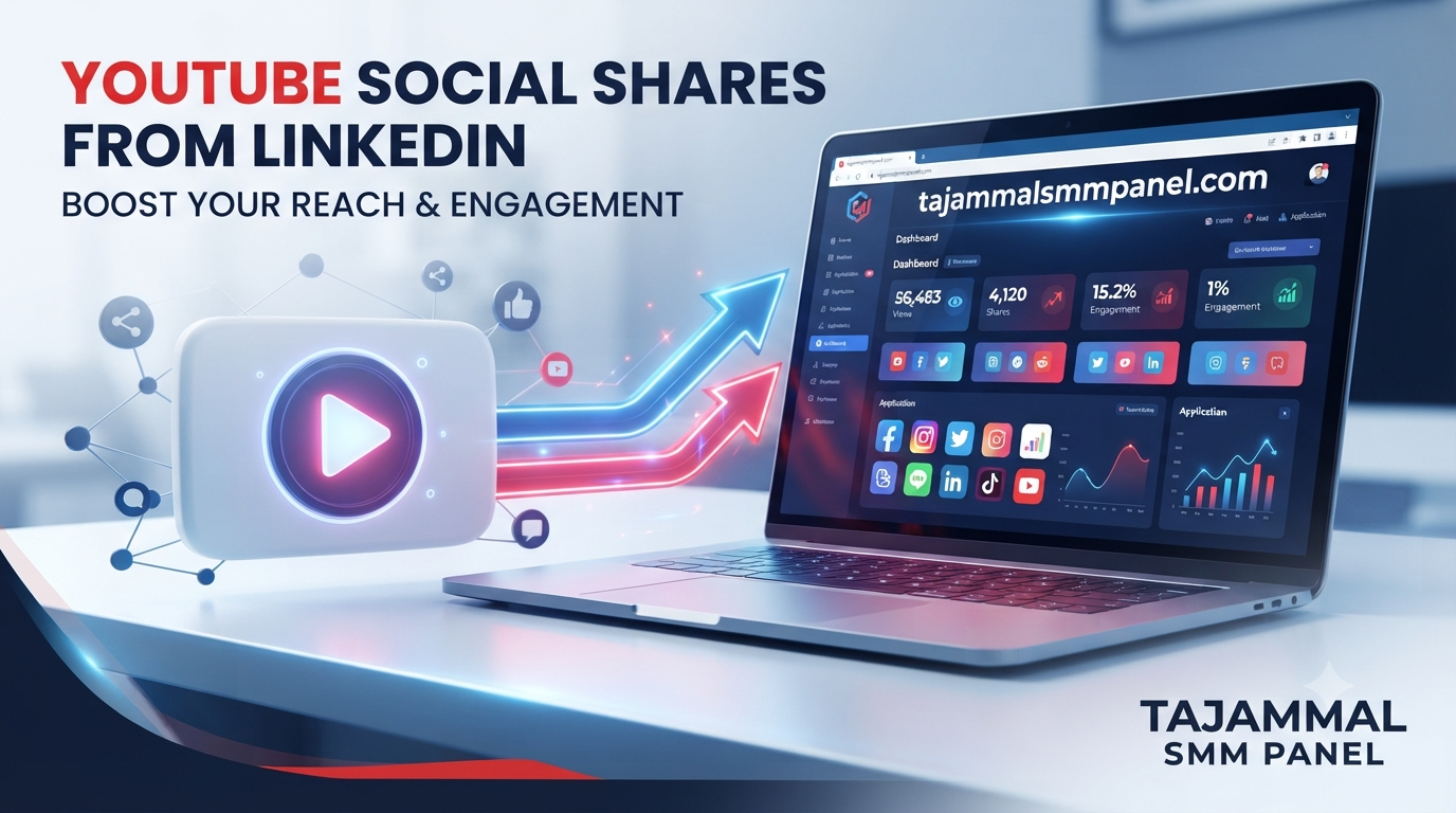 YouTube Social Shares from LinkedIn | TAJAMMAL SMM PANEL