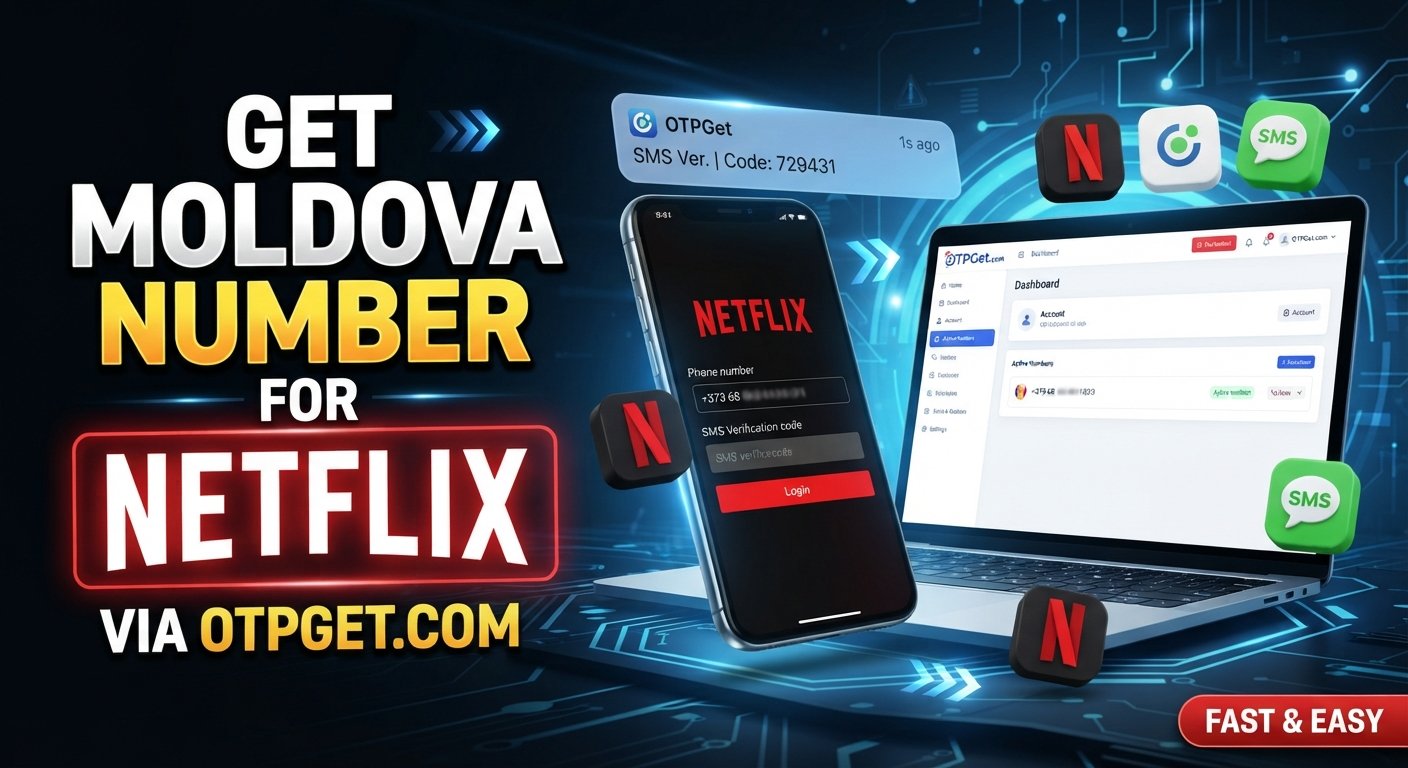Moldova Number for Netflix Verification OTPGet Step-by-Step Guide