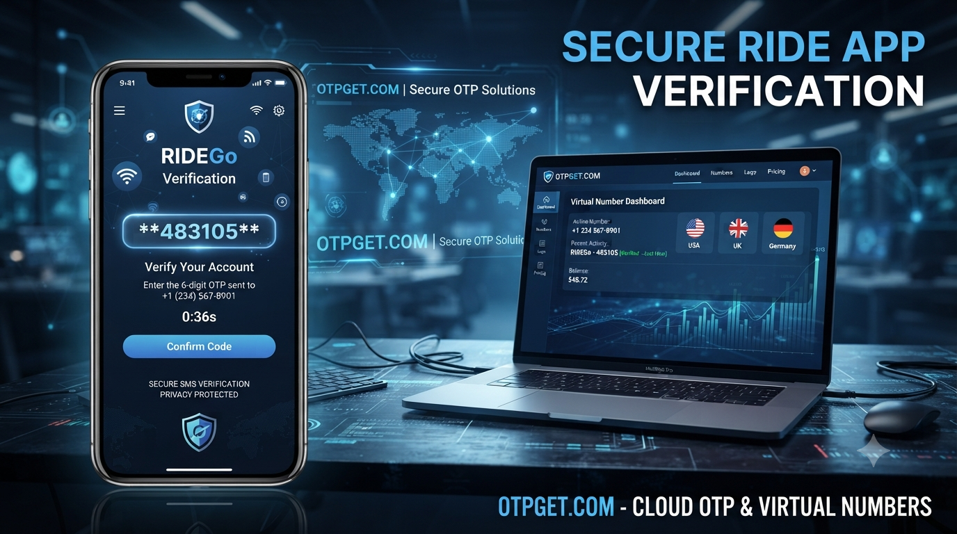 Ride App Verification — Best Virtual Numbers for Secure OTP Access