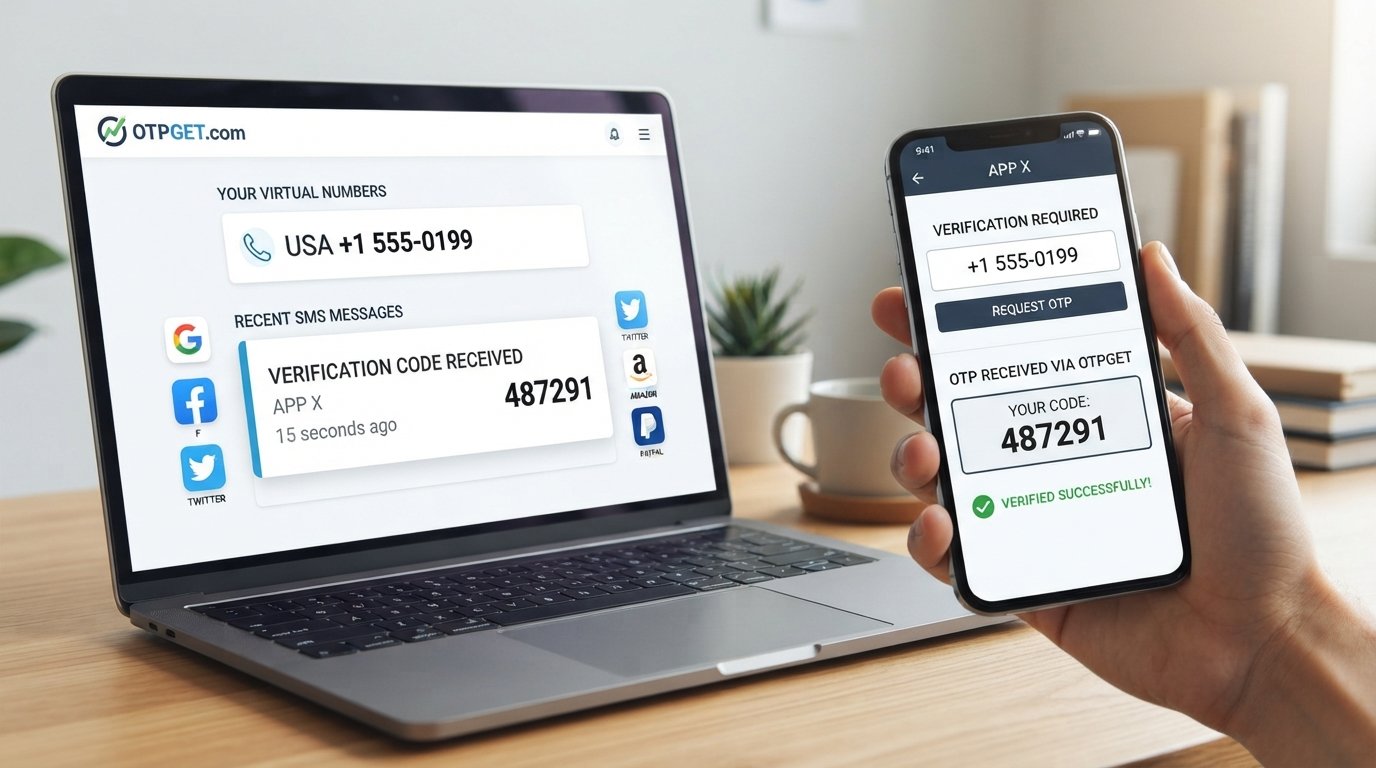 OTP Codes Instantly No SIM Card Needed | OTPGET Online Access
