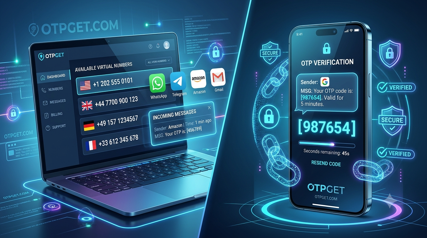 Temp SMS Number & OTP Verification with OTPGET Solution Guide