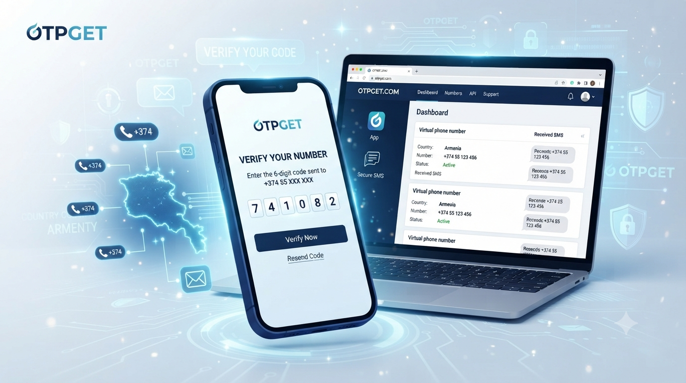 Buy Armenia Number for OTP Verification | Secure OTPGET Solution