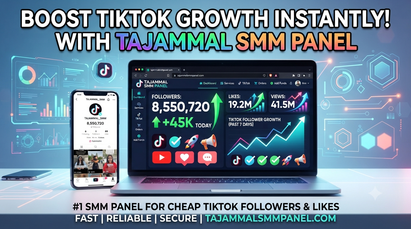Cheap TikTok Followers with TAJAMMAL SMM PANEL Service Online