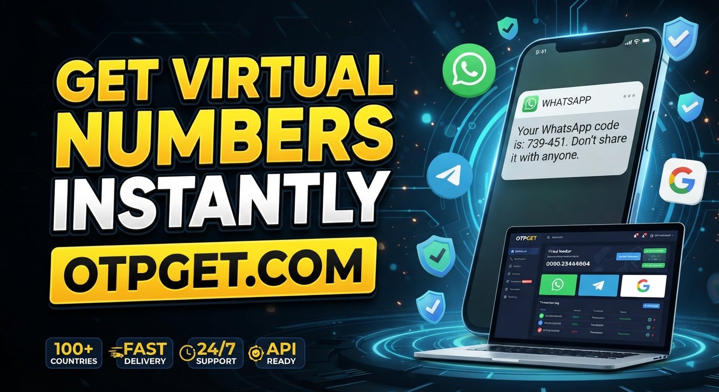How to Get Virtual Numbers Using OTPGET Instantly