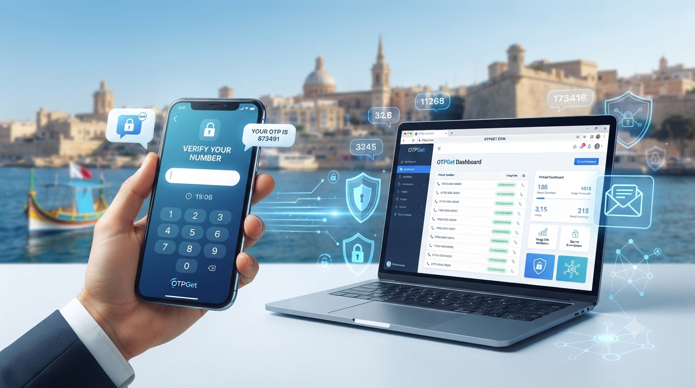 Get OTP Number for Malta Easily with OTPGet Online Service