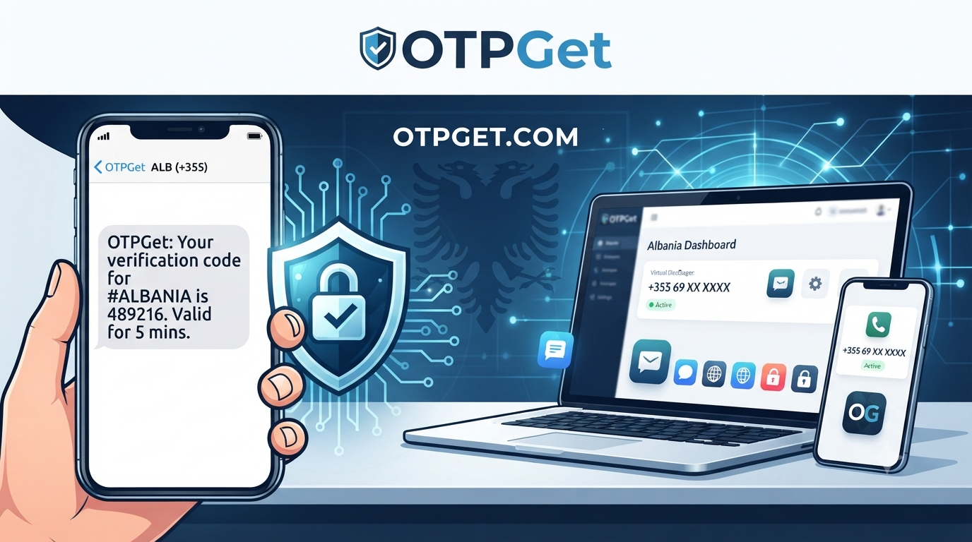 Albania Virtual Number for OTP Verification | Secure OTPGet Access