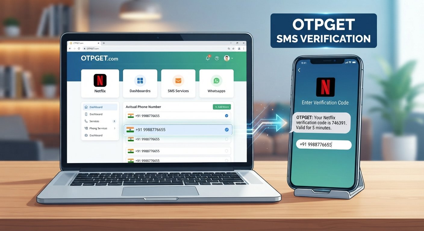 How to Get an India Number for Netflix Verification with OTPGet