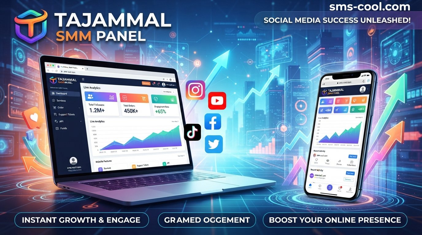 TAJAMMAL SMM PANEL | Best SMM Panel For Social Growth