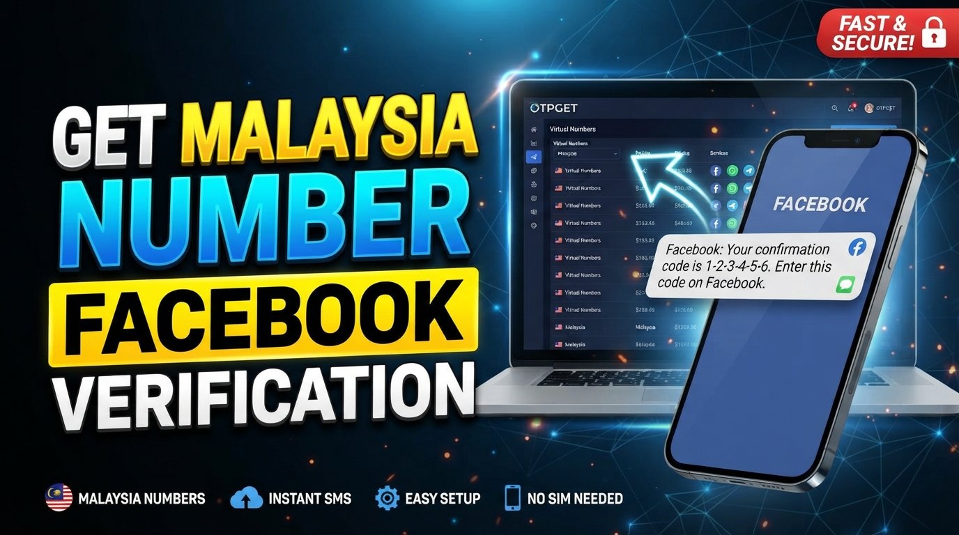 Buy Malaysia Number for Facebook Verification | OTPGET