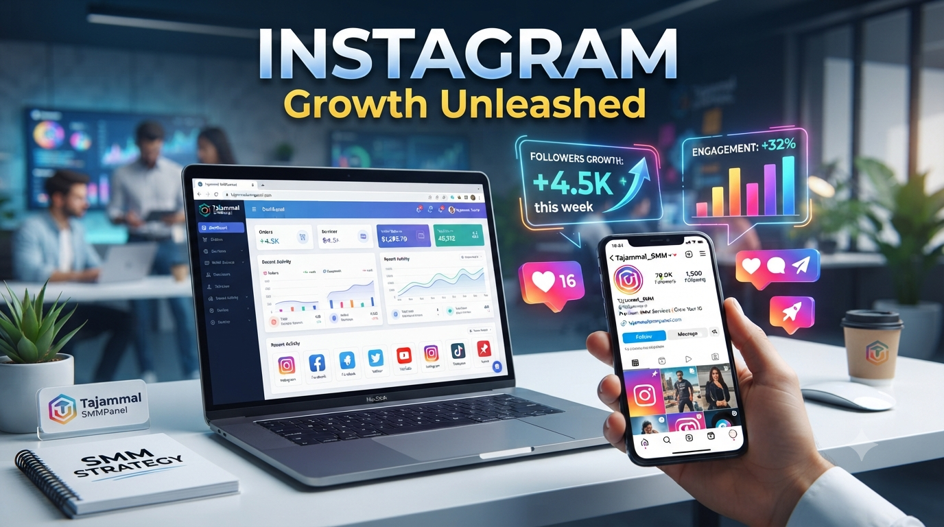 TAJAMMAL SMM PANEL: Best Instagram Growth Service