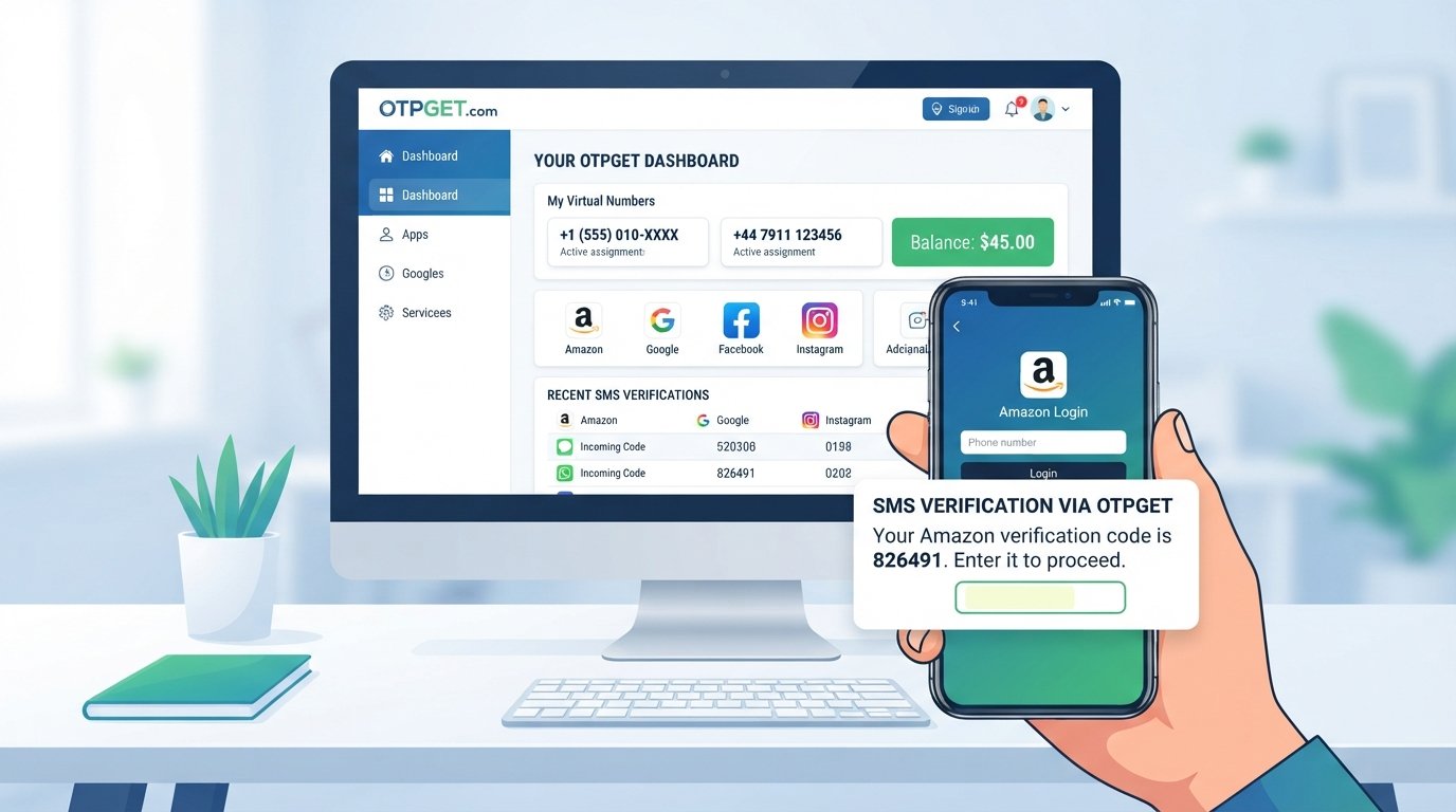 OTPGet Login: Access Your Virtual Numbers Dashboard With Ease