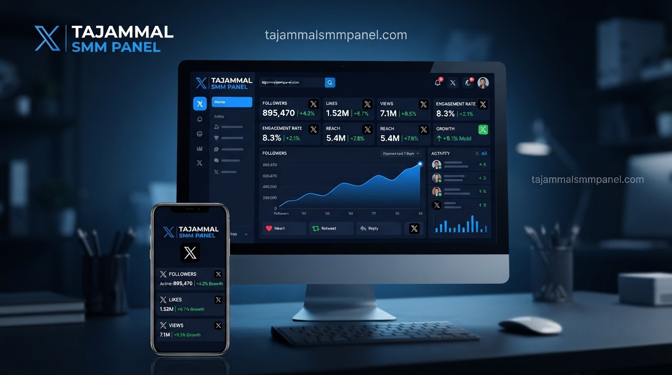 Best SMM Panel for X (Twitter) | TAJAMMAL SMM PANEL Growth Guide