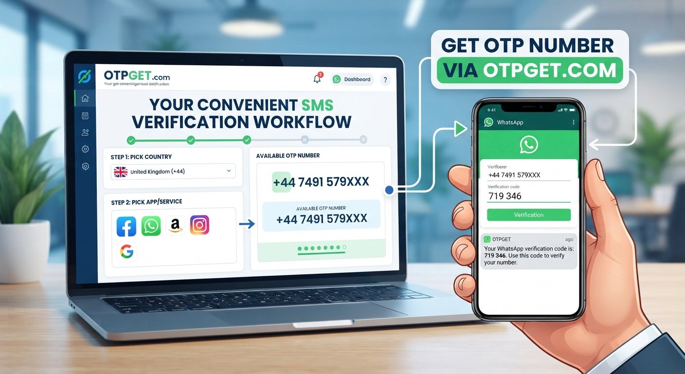 Get OTP Number Online – Pick Country, Choose App & Verify Easily