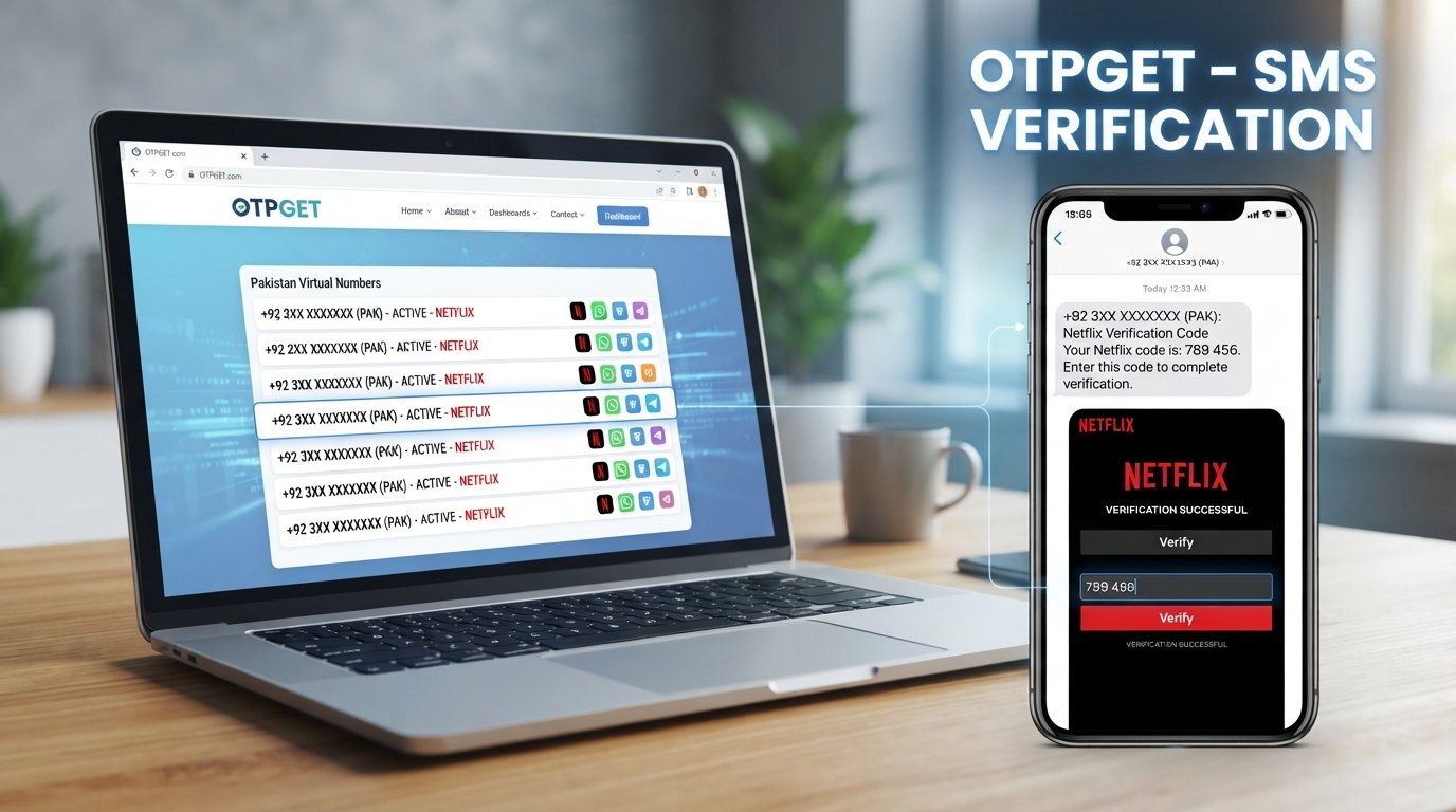 How to Get a Pakistan Number for Netflix Verification | OTPGet
