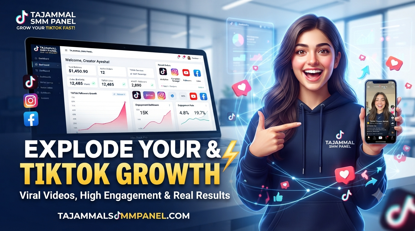 Buy TikTok Shares with TAJAMMAL SMM PANEL for Growth Online Now