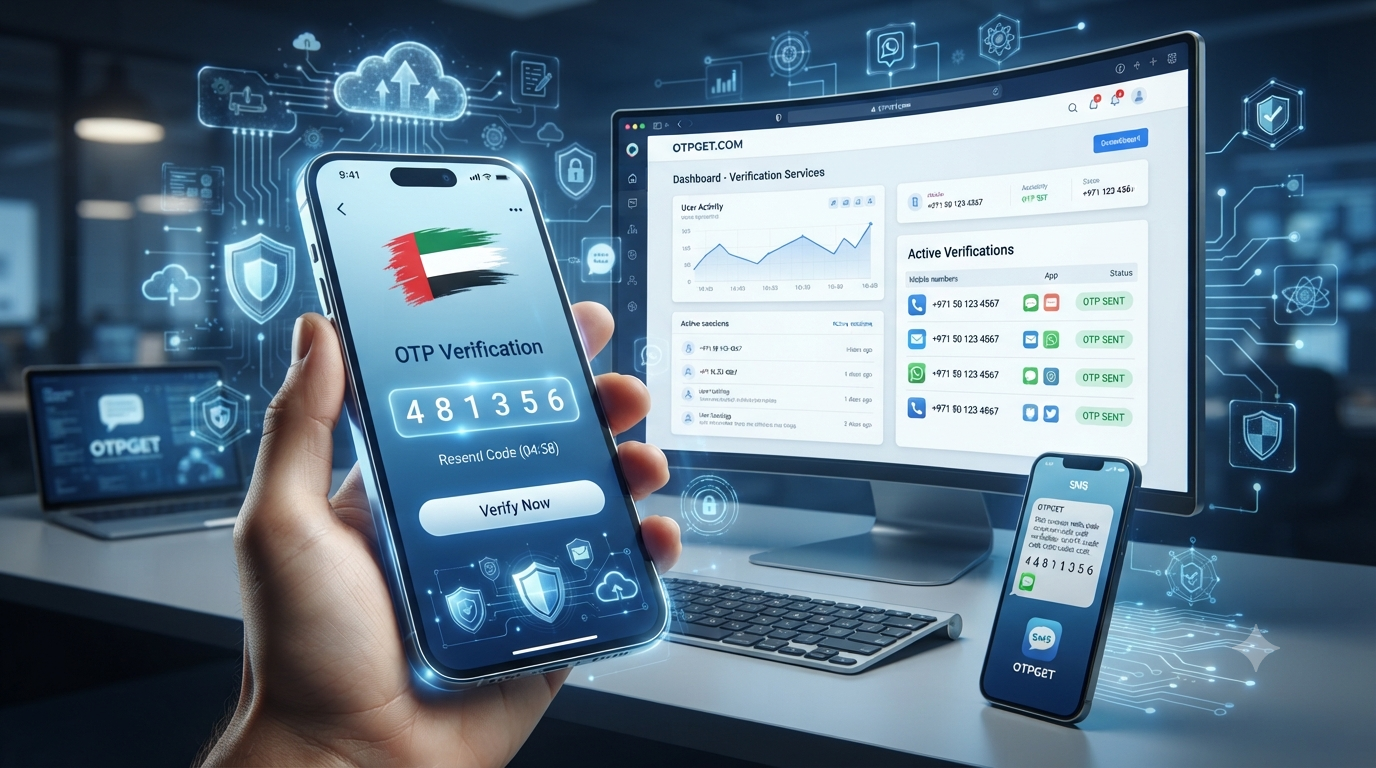 UAE Virtual Number for OTP Verification | Secure SMS with OTPGET