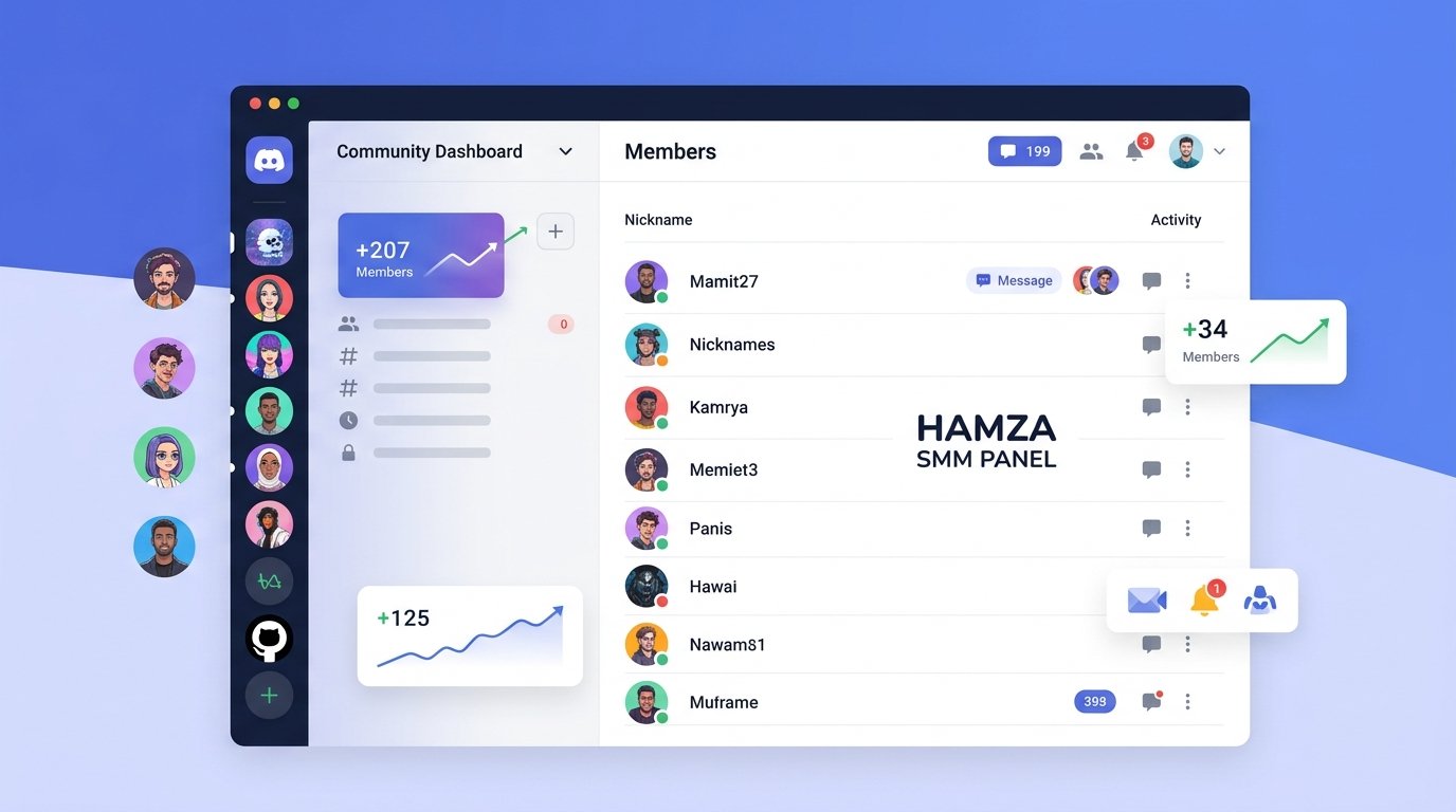 Buy Discord Members Online to Grow Your Server | HAMZA SMM PANEL