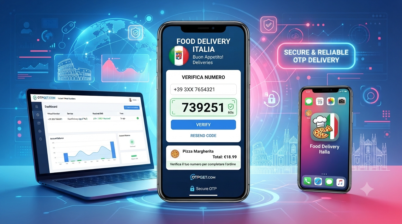 How to Get Foodpanda Italy Number for OTP Verification