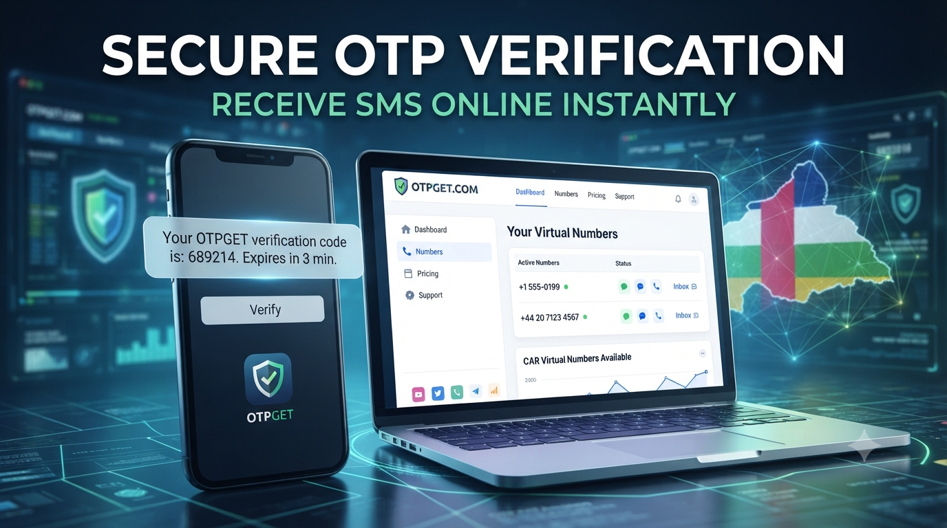 Get OTP Number for Central African Republic Easily with OTPGET