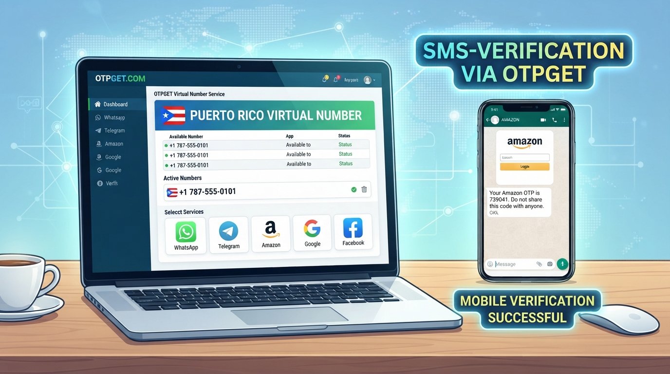 Virtual Number for Puerto Rico: Guide, Uses & OTPGET Service