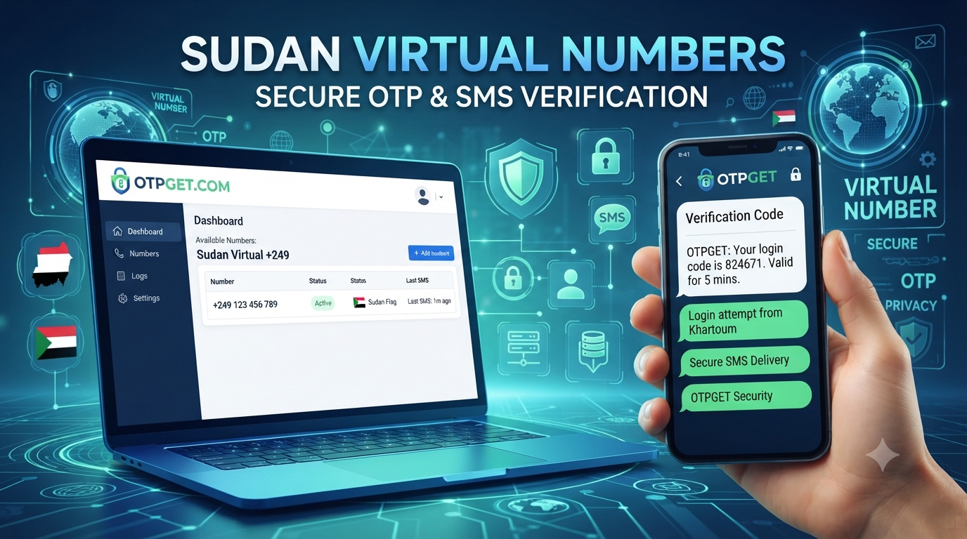 Sudan Virtual Number for OTP Verification — OTPGet Solution