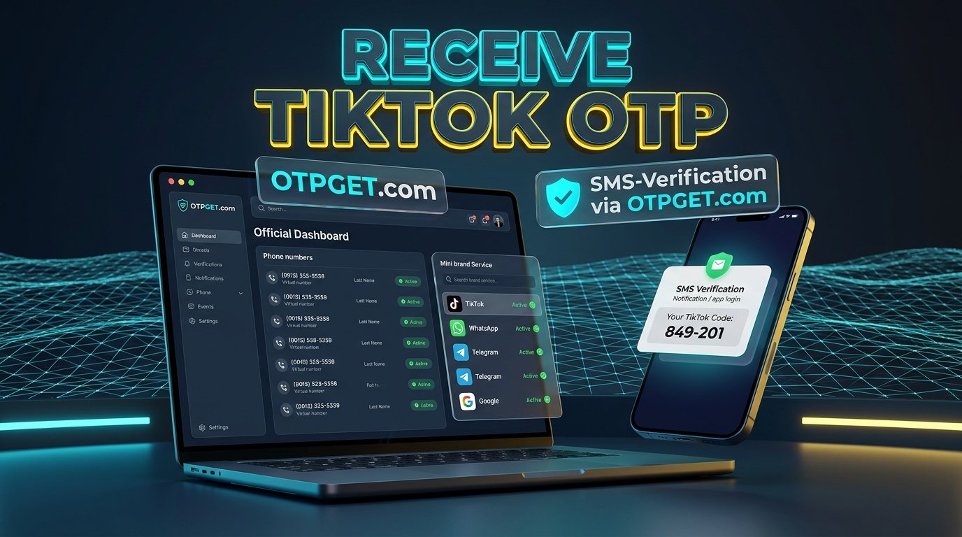 TikTok OTP Number for Philippines: Receive Codes Online on OTPGET