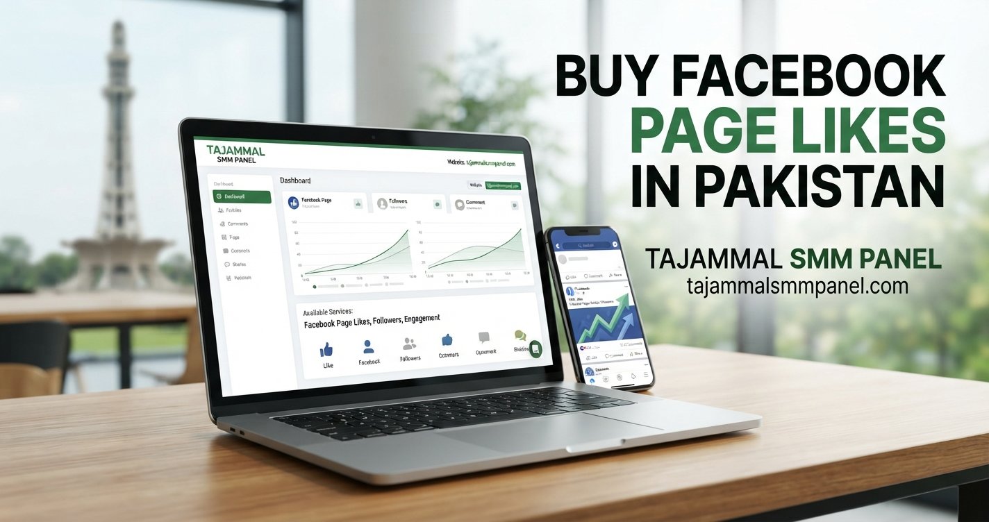 Buy Facebook Page Likes in Pakistan | TAJAMMAL SMM PANEL Services