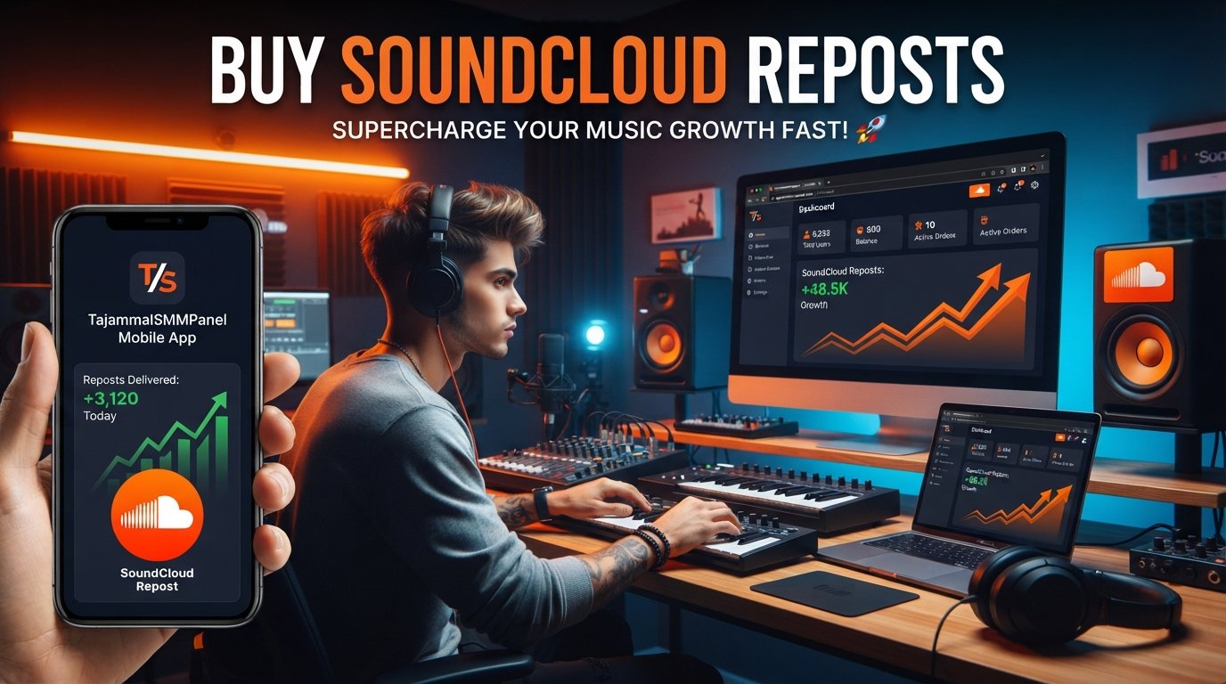Buy SoundCloud Reposts | TAJAMMAL SMM PANEL