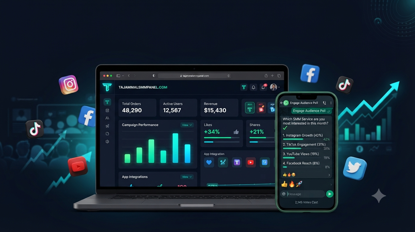 TAJAMMAL SMM PANEL for WhatsApp Poll Votes & Engagement Guide