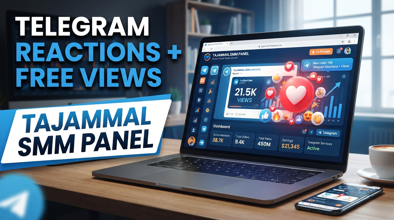 TAJAMMAL SMM PANEL | Telegram Reactions & Free Views Service