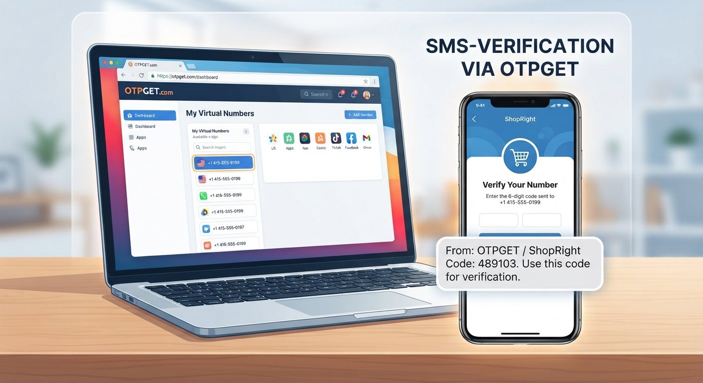 How to Verify Temu Account with a Virtual Number Using OTPGET