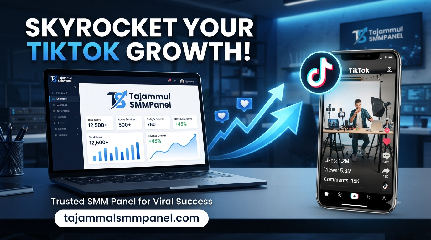 Buy High Quality TikTok Likes | TAJAMMAL SMM PANEL