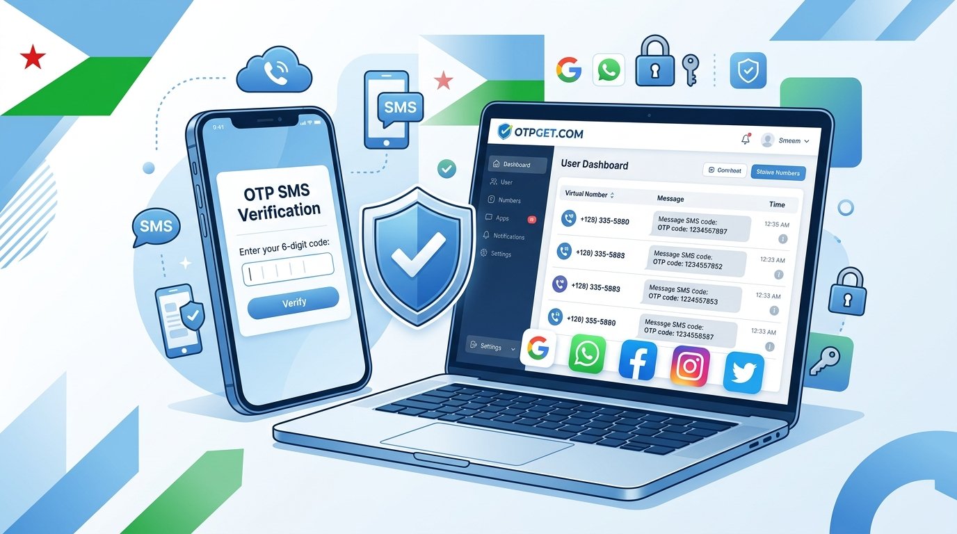 Djibouti Virtual Number for OTP Verification | OTPGET Guide