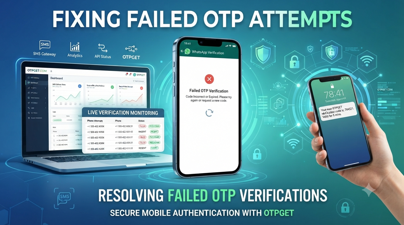 WhatsApp OTP Not Received Fix: Solve Issues with OTPGET Today