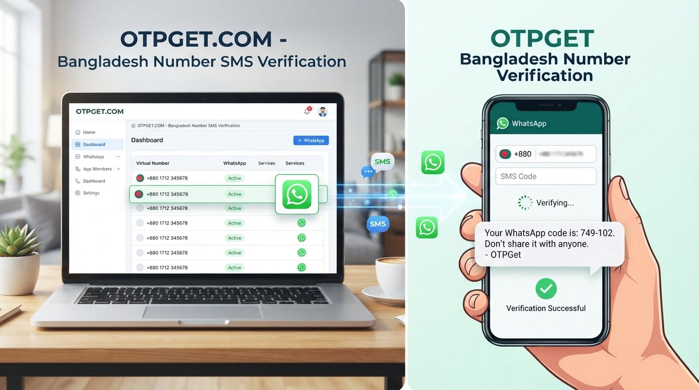 How to Verify WhatsApp With a Bangladesh Phone Number | OTPGet