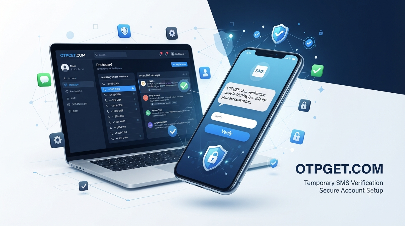 Gmail SMS Verification with Temporary Number — OTPGET Explained