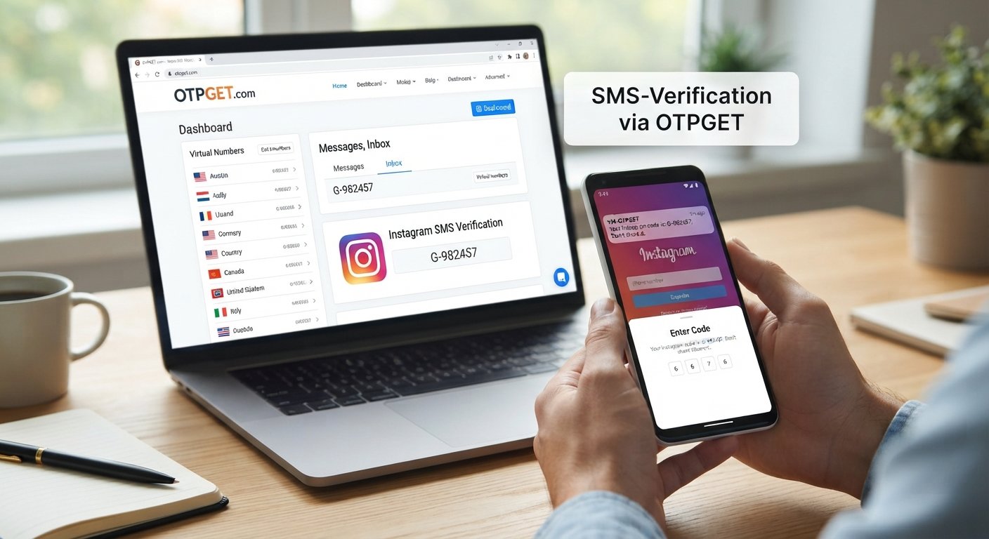 Instagram OTP Number – Receive Code Fast with OTPGET Online