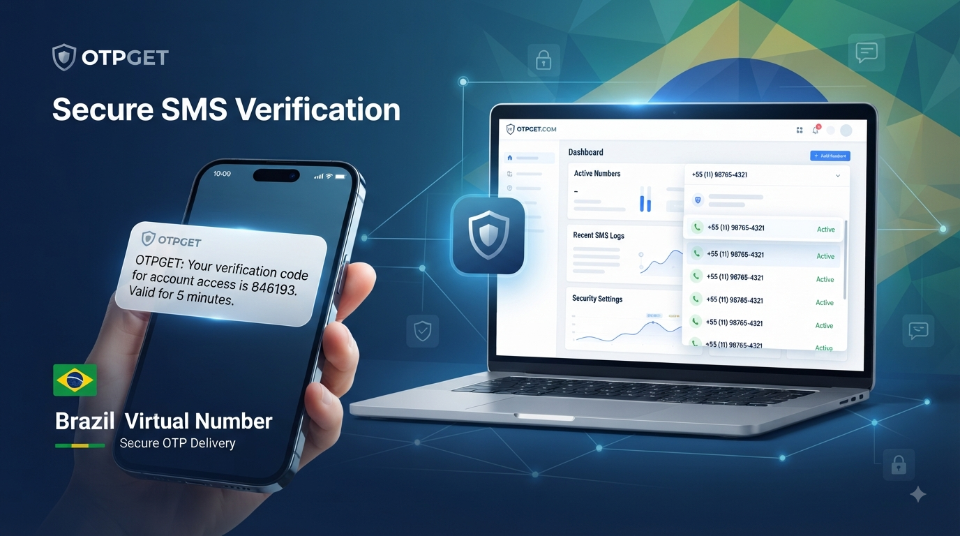Brazil Temporary OTP Number: How to Get One Online with OTPGET