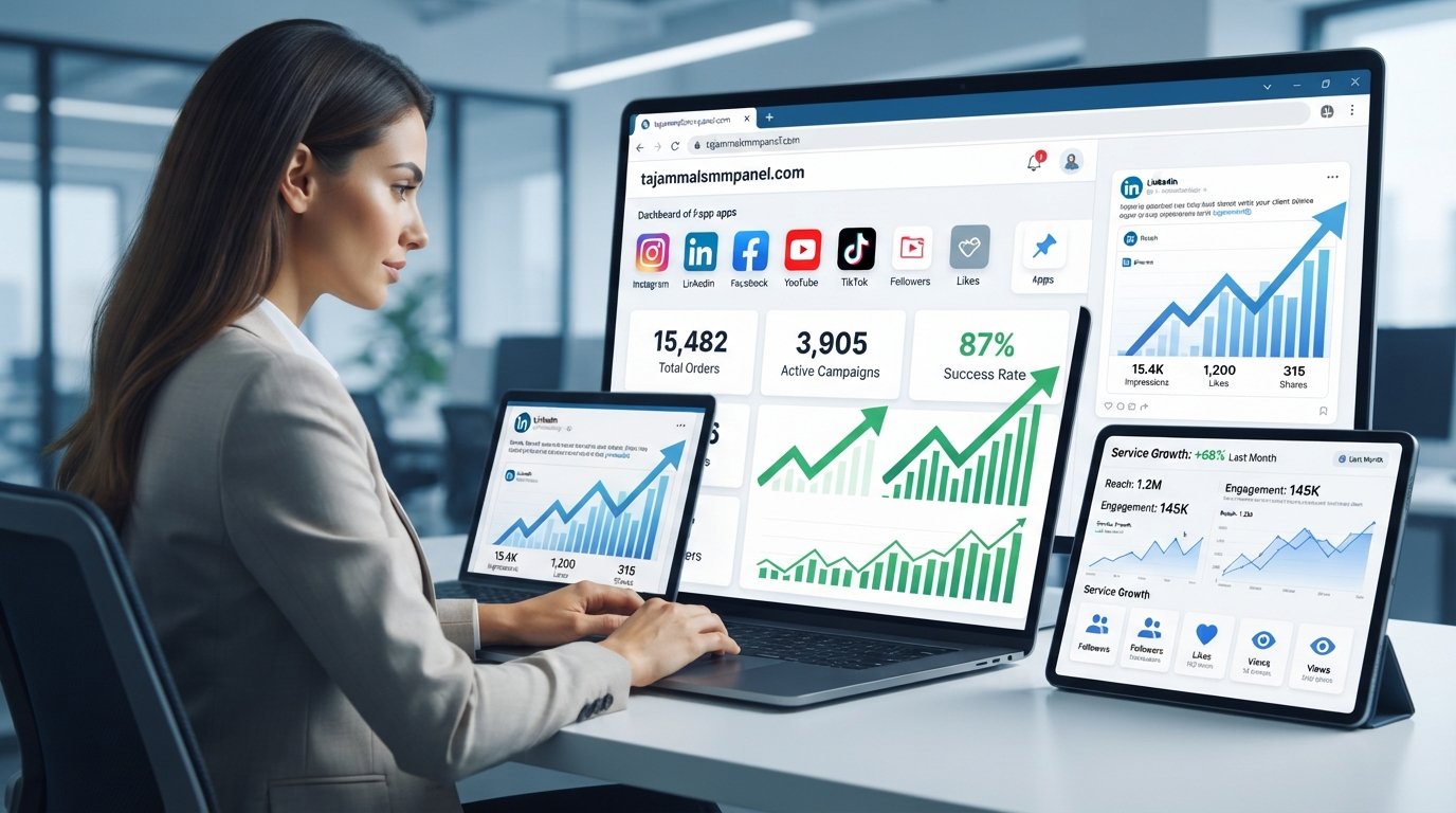 Buy LinkedIn Post Impressions | TAJAMMAL SMM PANEL Official