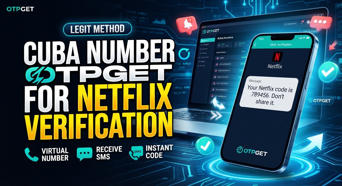 Cuba Number Netflix Verification: How to Use OTPGET Safely
