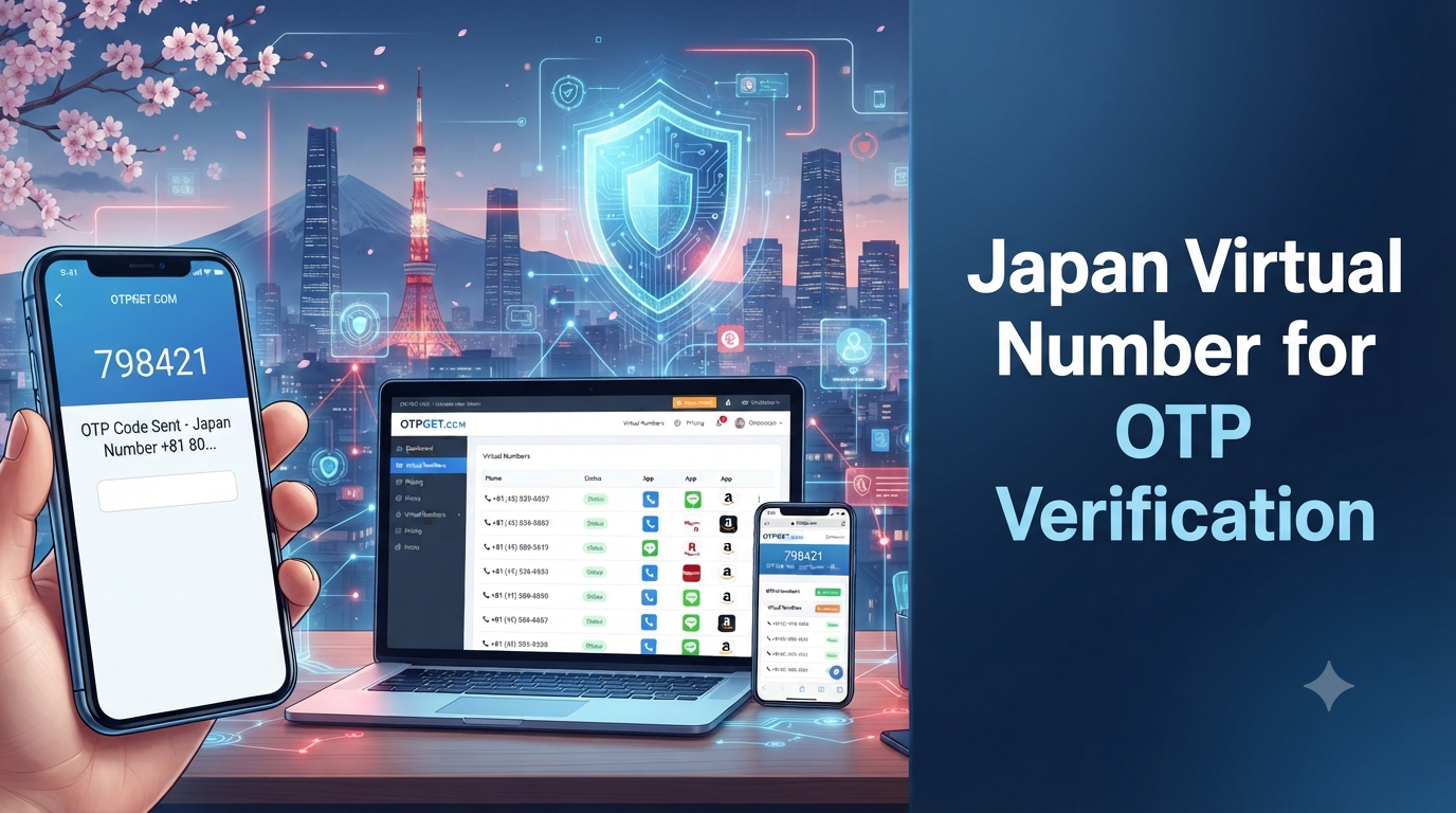 Japan Virtual Number for OTP Verification — OTPGet Solution