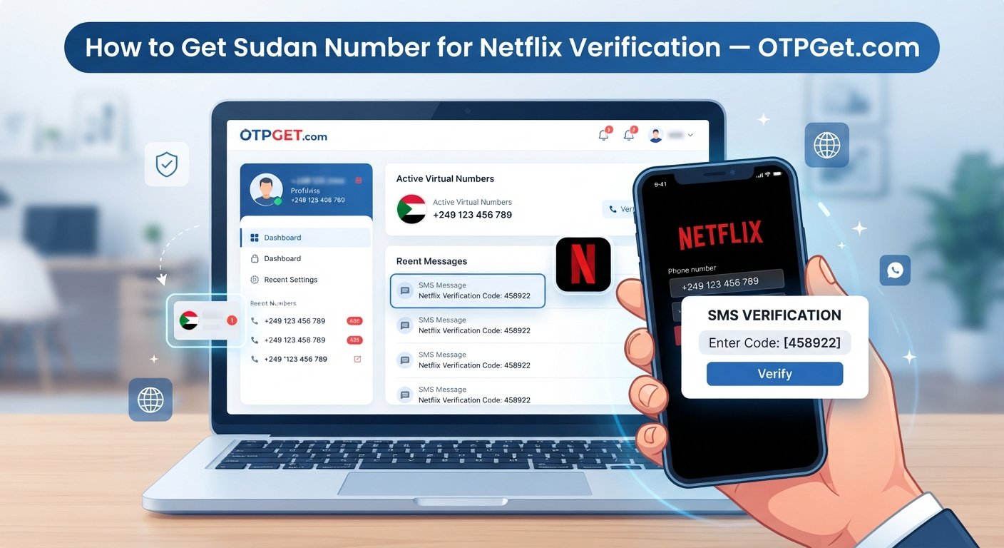 How to Get a Sudan Number for Netflix Verification — OTPGET Guide