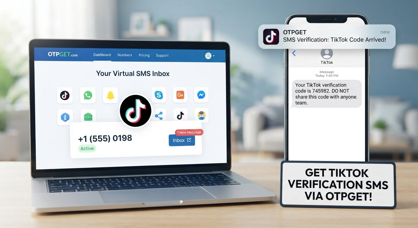 Private TikTok Verification Number: Get Secure OTP with OTPGET