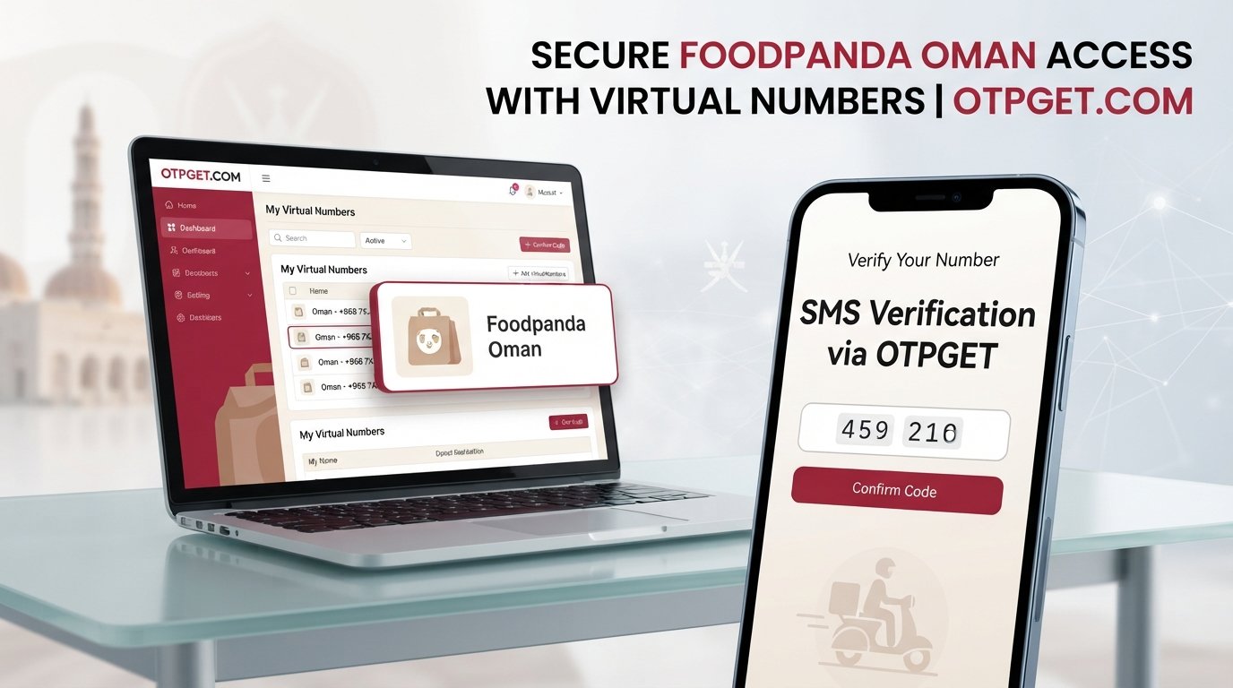Buy Virtual Number for Foodpanda Oman with OTPGET