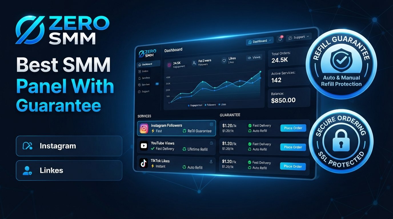 best SMM Panel With Refill Guarantee | ZERO SMM