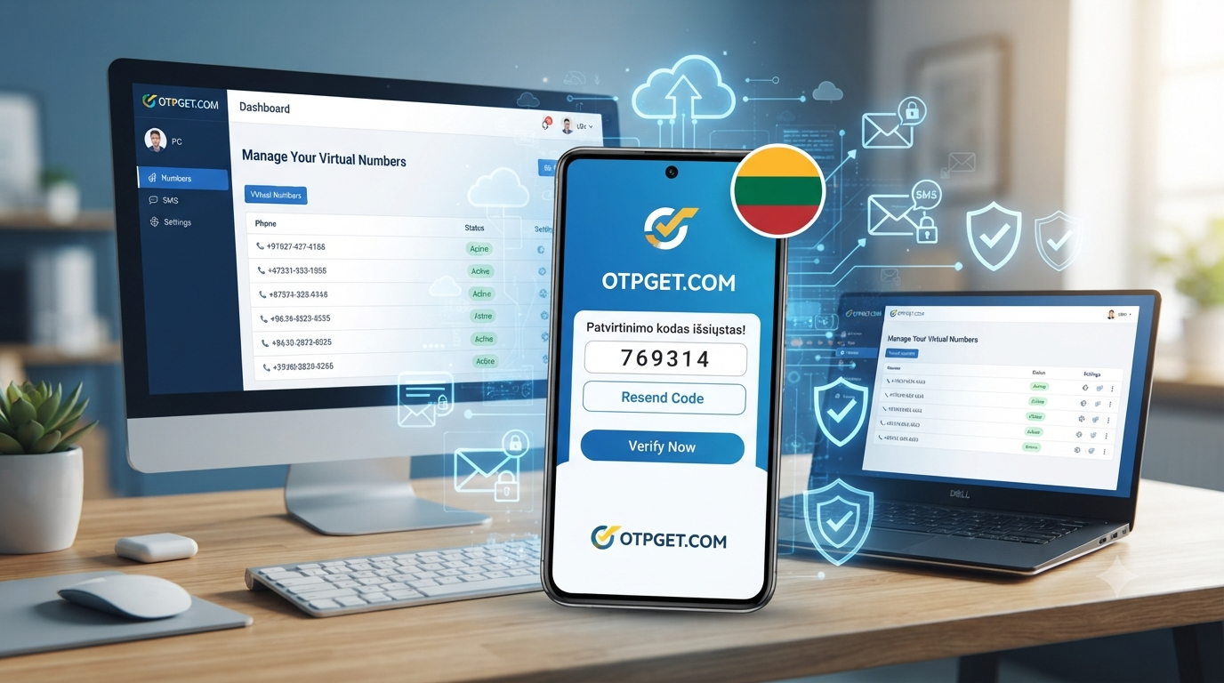 Lithuania Virtual Number for OTP Verification | OTPGET